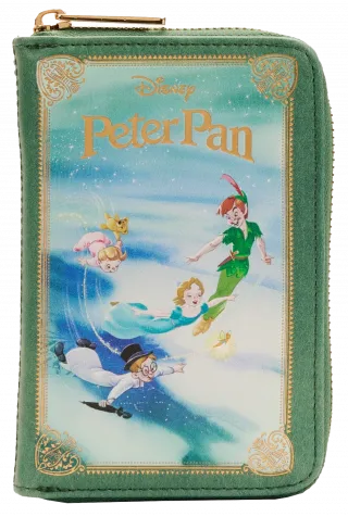 Portefeuille zippé Livre Classique Peter Pan Loungefly