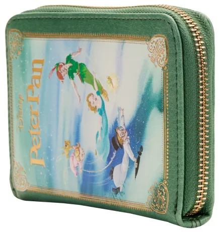 Portefeuille zippé Livre Classique Peter Pan Loungefly