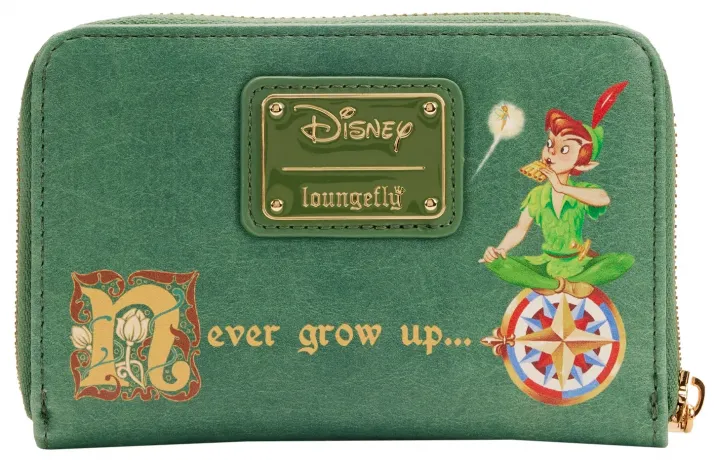 Portefeuille zippé Livre Classique Peter Pan Loungefly