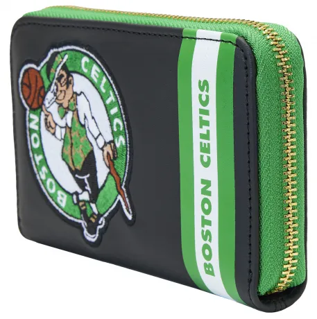 Portefeuille zippé Boston Celtics Patch Icons Loungefly
