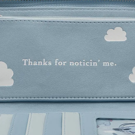 Portefeuille zippé Bourriquet Loungefly