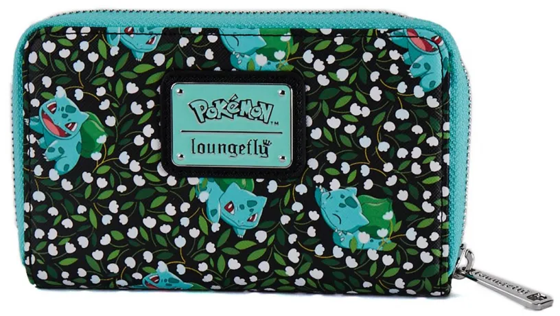 Portefeuille zippé Bulbizarre Impression intégrale Loungefly