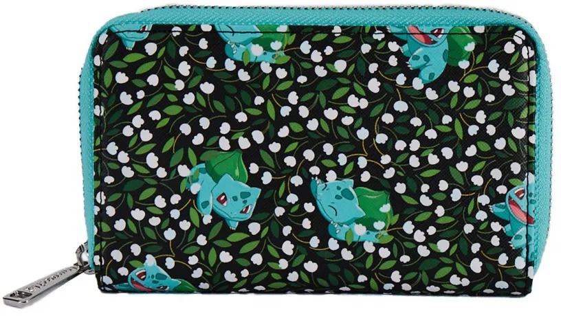 Portefeuille zippé Bulbizarre Impression intégrale Loungefly
