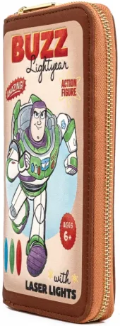 Portefeuille zippé Buzz et Woody 25ème Anniversaire Loungefly
