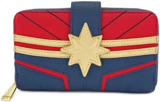 Portefeuille zippé Captain Marvel Loungefly