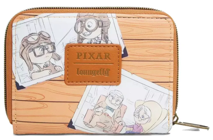 Portefeuille zippé Carl &amp; Ellie Photos Loungefly