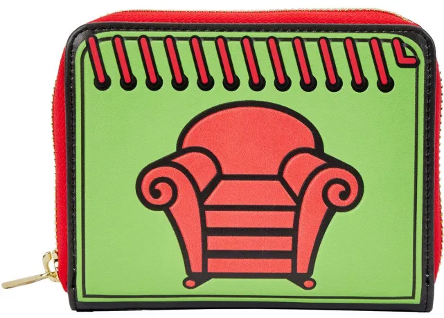 Portefeuille zippé Carnet de Notes Handy Dandy Loungefly