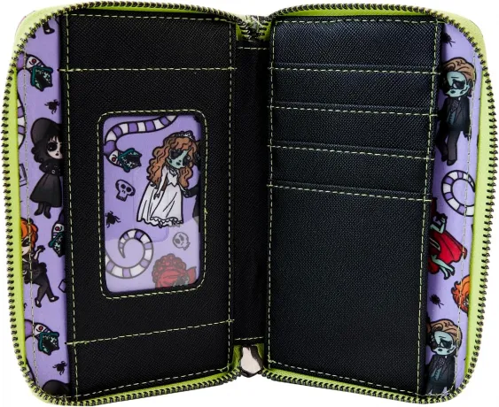 Portefeuille zippé Cartes de Tarots Impression Intégrale Loungefly