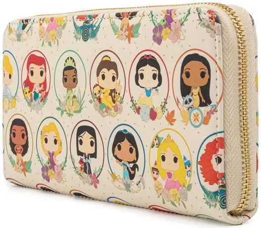 Portefeuille zippé Cercle de Princesses Pop! by Loungefly Loungefly