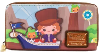 Portefeuille zippé Charlie et la Chocolaterie 50ème Anniversaire Chibi Loungefly
