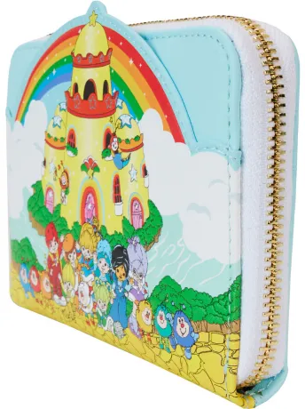 Portefeuille zippé Château Arc-en-ciel Loungefly