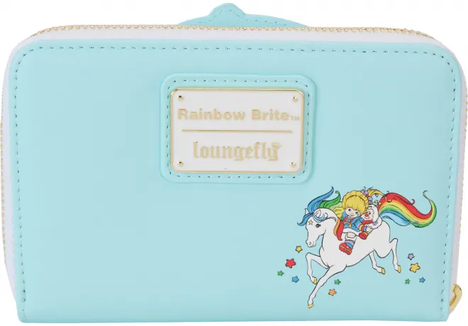 Portefeuille zippé Château Arc-en-ciel Loungefly