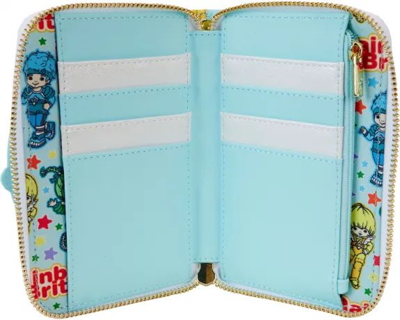 Portefeuille zippé Château Arc-en-ciel Loungefly