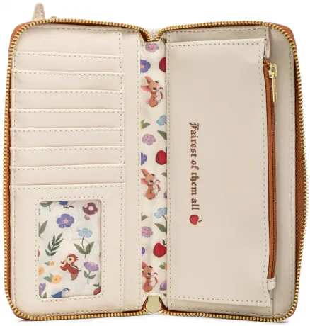 Portefeuille zippé Château de Blanche-Neige Loungefly