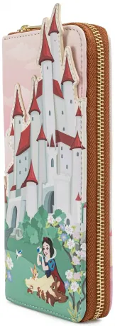 Portefeuille zippé Château de Blanche-Neige Loungefly