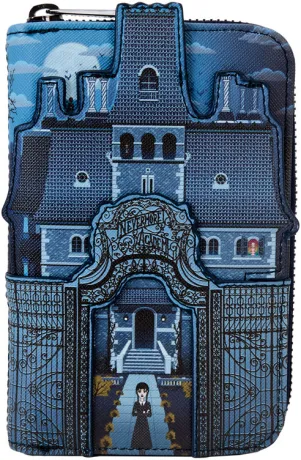 Portefeuille zippé Château Nevermore Academy Loungefly