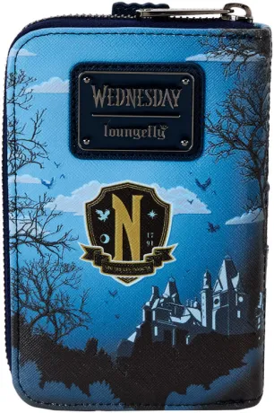 Portefeuille zippé Château Nevermore Academy Loungefly