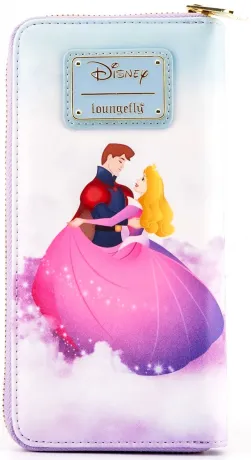 Portefeuille zippé Château de la Belle au Bois Dormant Loungefly