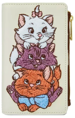 Portefeuille zippé Chatons Loungefly