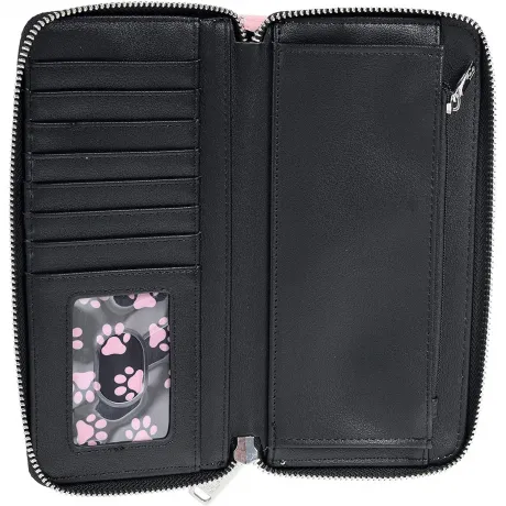 Portefeuille zippé Chats de Disney Impression Intégrale Loungefly