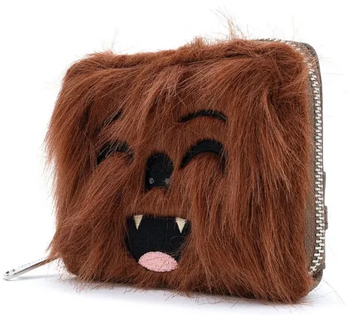 Portefeuille zippé L&#039;Empire Contre-Attaque Chewbacca Cosplay Loungefly