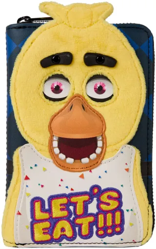 Portefeuille zippé Chica Peluche Cosplay Loungefly