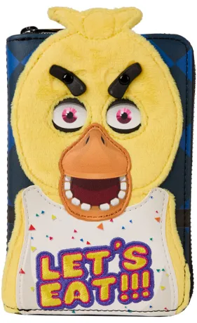 Portefeuille zippé Chica Peluche Cosplay Loungefly