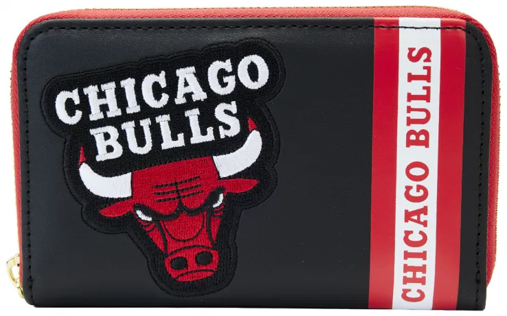 Portefeuille zippé Chicago Bull Patch Icons Loungefly