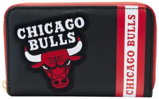 Portefeuille zippé Chicago Bull Patch Icons Loungefly