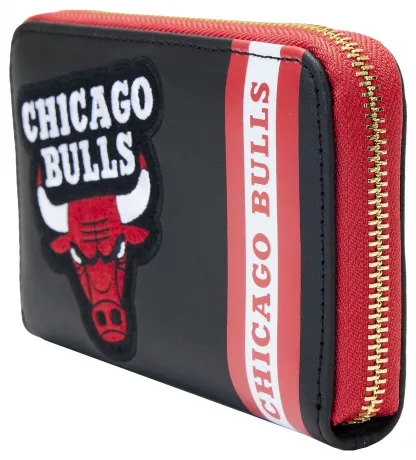 Portefeuille zippé Chicago Bull Patch Icons Loungefly