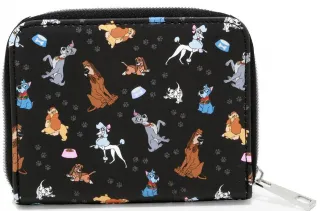 Portefeuille zippé Chiens de Disney Impression Intégrale Loungefly