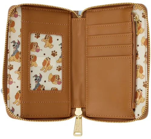 Portefeuille zippé Chiots Loungefly