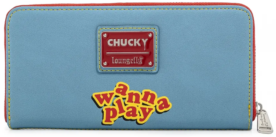 Portefeuille zippé Chucky Jeu d&#039;enfant Cosplay Loungefly