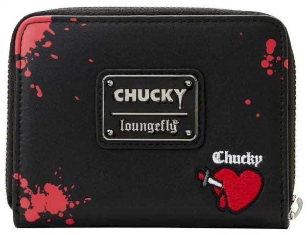 Portefeuille zippé Happy Couple Tiffany et Chucky Loungefly