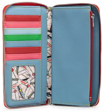 Portefeuille zippé Chucky Jeu d&#039;enfant Cosplay Loungefly