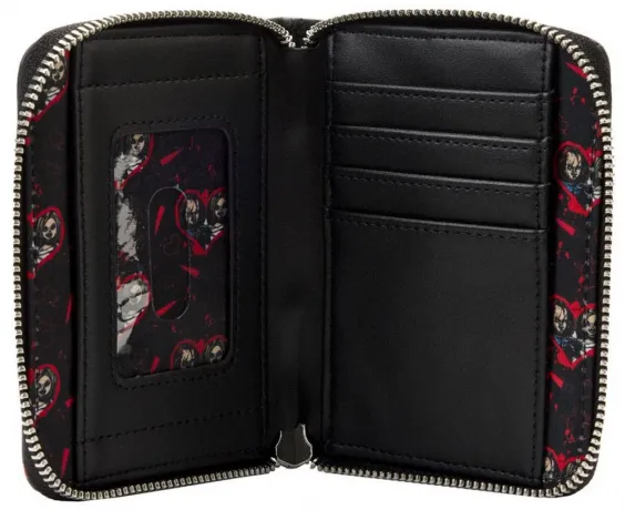 Portefeuille zippé Happy Couple Tiffany et Chucky Loungefly