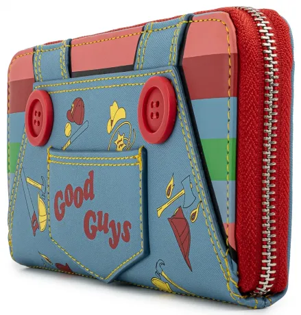 Portefeuille zippé Chucky Jeu d&#039;enfant Cosplay Loungefly