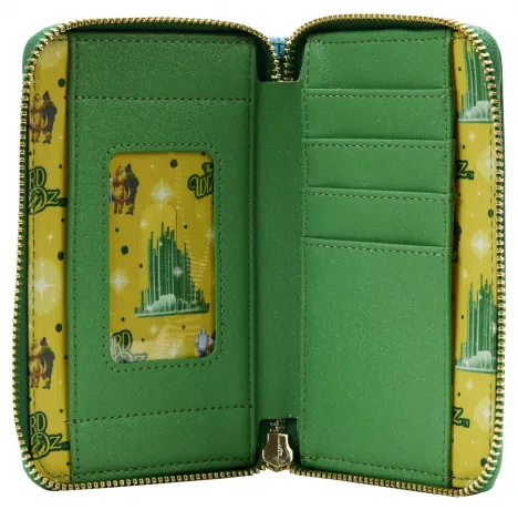 Portefeuille zippé Cité Émeraude Loungefly