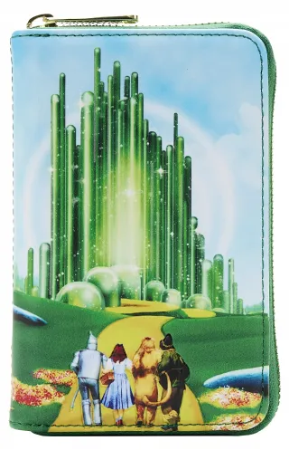 Portefeuille zippé Cité Émeraude Loungefly