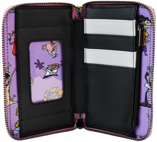 Portefeuille zippé Collage Rétro Loungefly