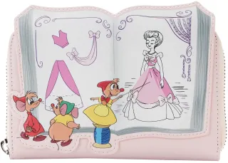 Portefeuille zippé Couturière Souris Loungefly