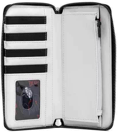 Portefeuille zippé Cruella d&#039;Enfer Spots Cosplay Loungefly