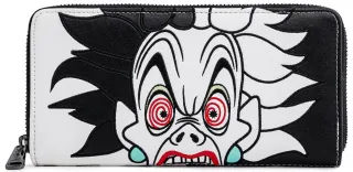 Portefeuille zippé Cruella d&#039;Enfer Spots Cosplay Loungefly