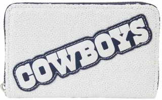 Portefeuille zippé Dallas Cowboys Sequin Loungefly