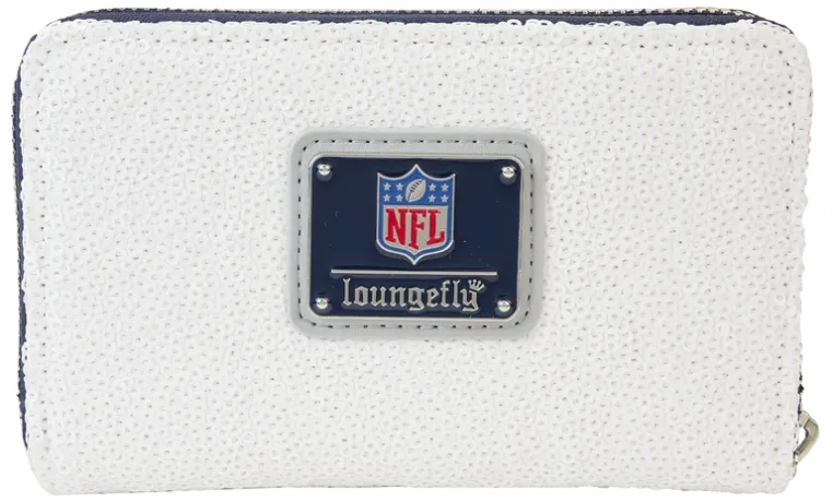 Portefeuille zippé Dallas Cowboys Sequin Loungefly