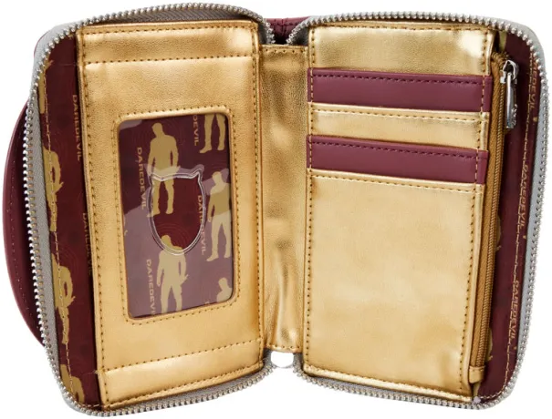 Portefeuille zippé Daredevil Cosplay Loungefly