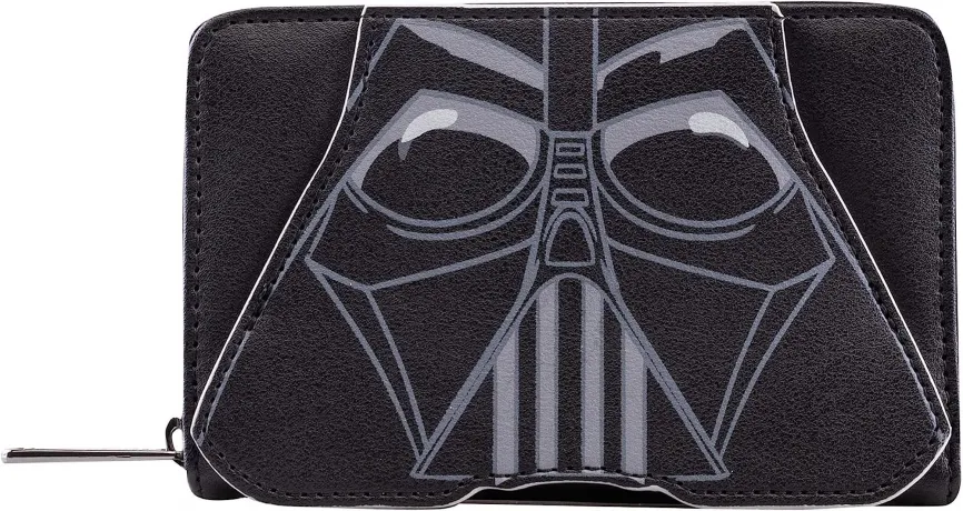 Portefeuille zippé Dark Vador Scène Loungefly