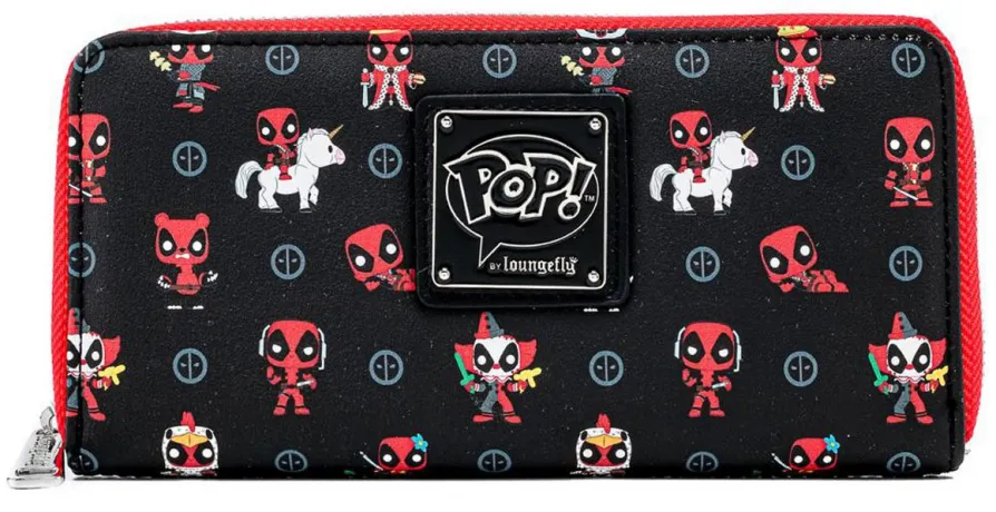 Portefeuille zippé  Deadpool 30ème Anniversaire Pop! by Loungefly Loungefly