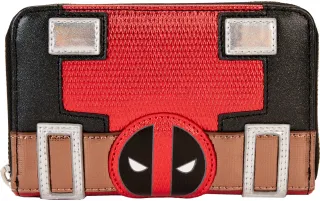 Portefeuille zippé Deadpool Métallique Cosplay Loungefly
