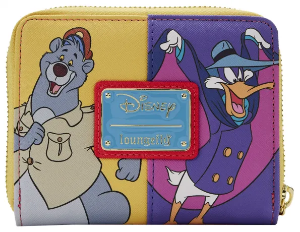 Portefeuille zippé Dessins Animés de l&#039;Après-Midi Color Block Loungefly